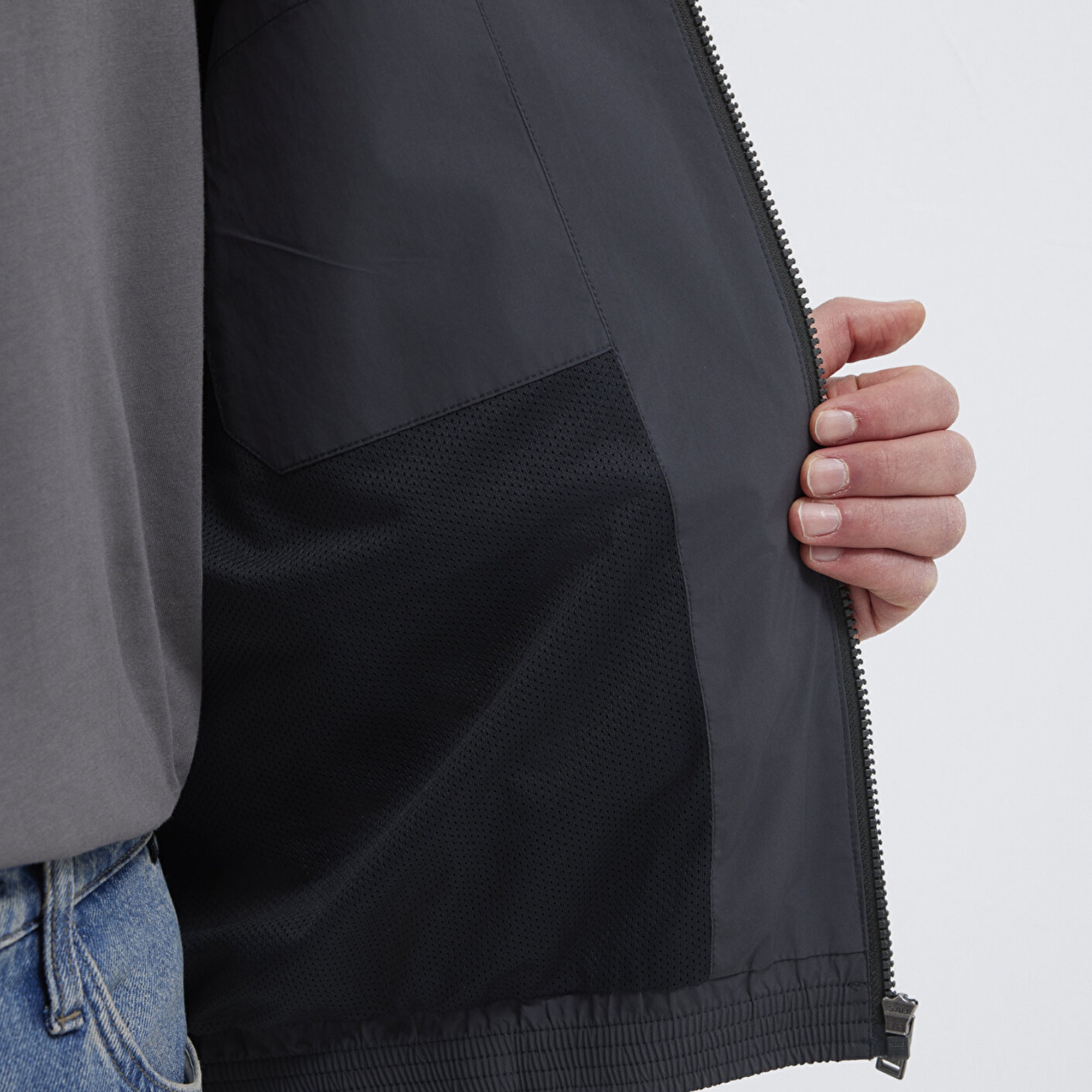 Mavi MVJNS Baskılı Antrasit Ceket Oversize / Geniş Kesim 0110755-89939