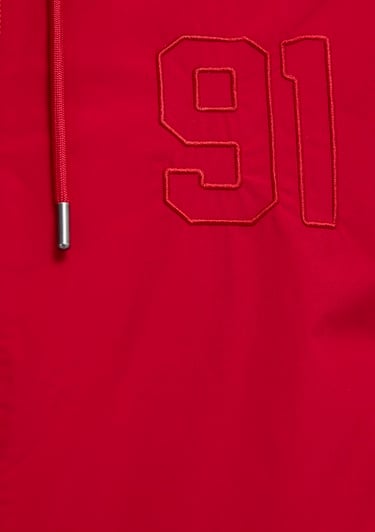  Mavi MVJNS Baskılı Kırmızı Ceket Oversize / Geniş Kesim 0110755-88609
