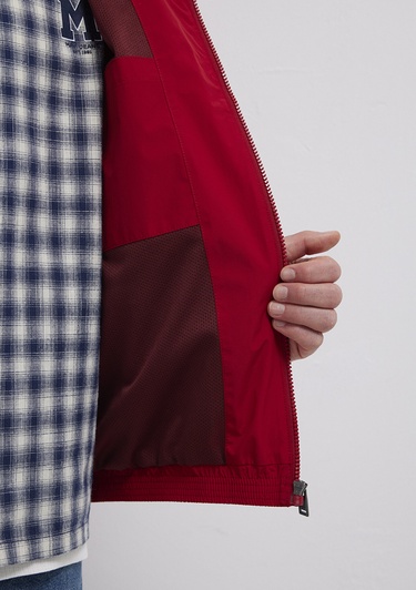  Mavi MVJNS Baskılı Kırmızı Ceket Oversize / Geniş Kesim 0110755-88609