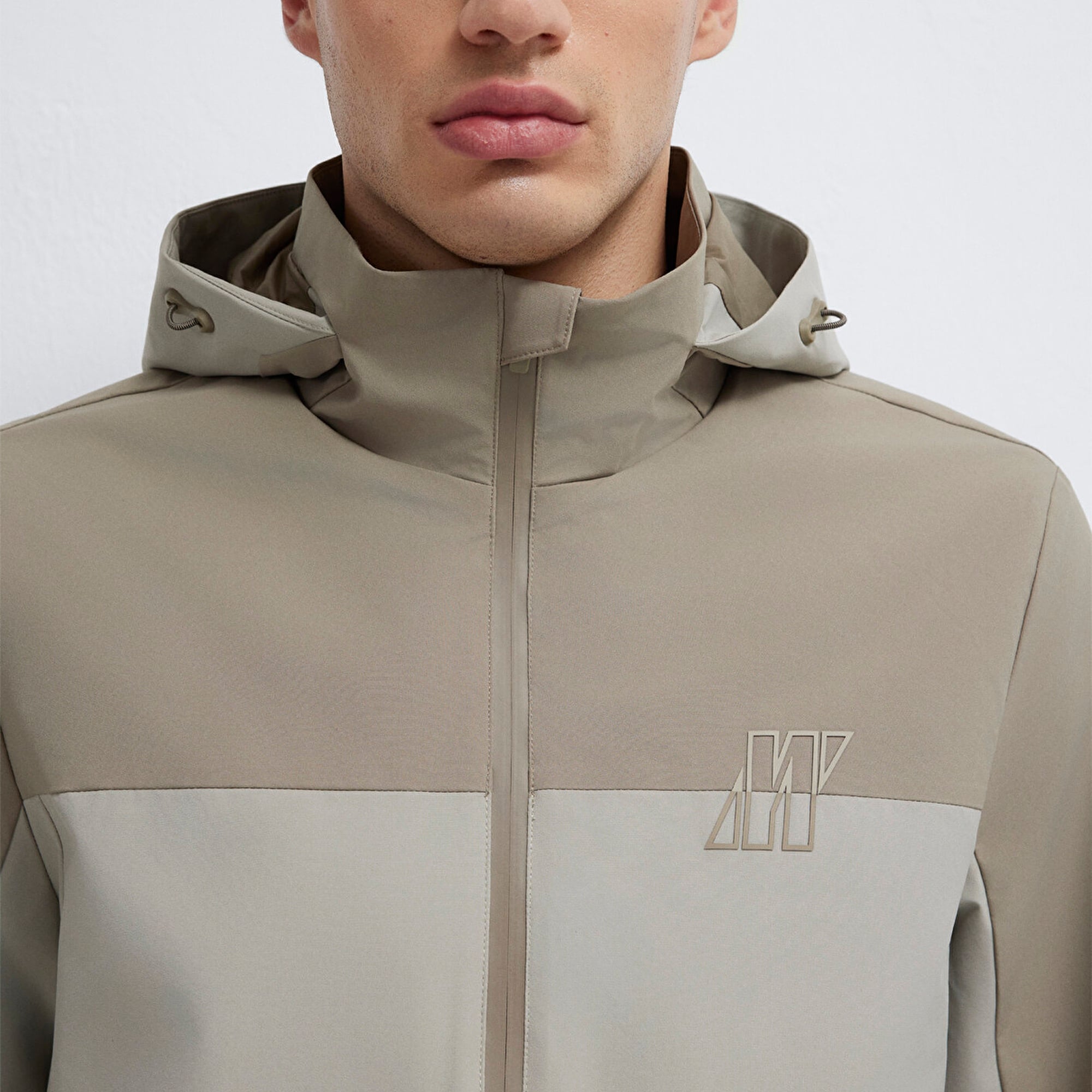 Mavi Su İtici Kapüşonlu Antrasit Ceket Loose Fit / Bol Rahat Kesim 0110792-70154