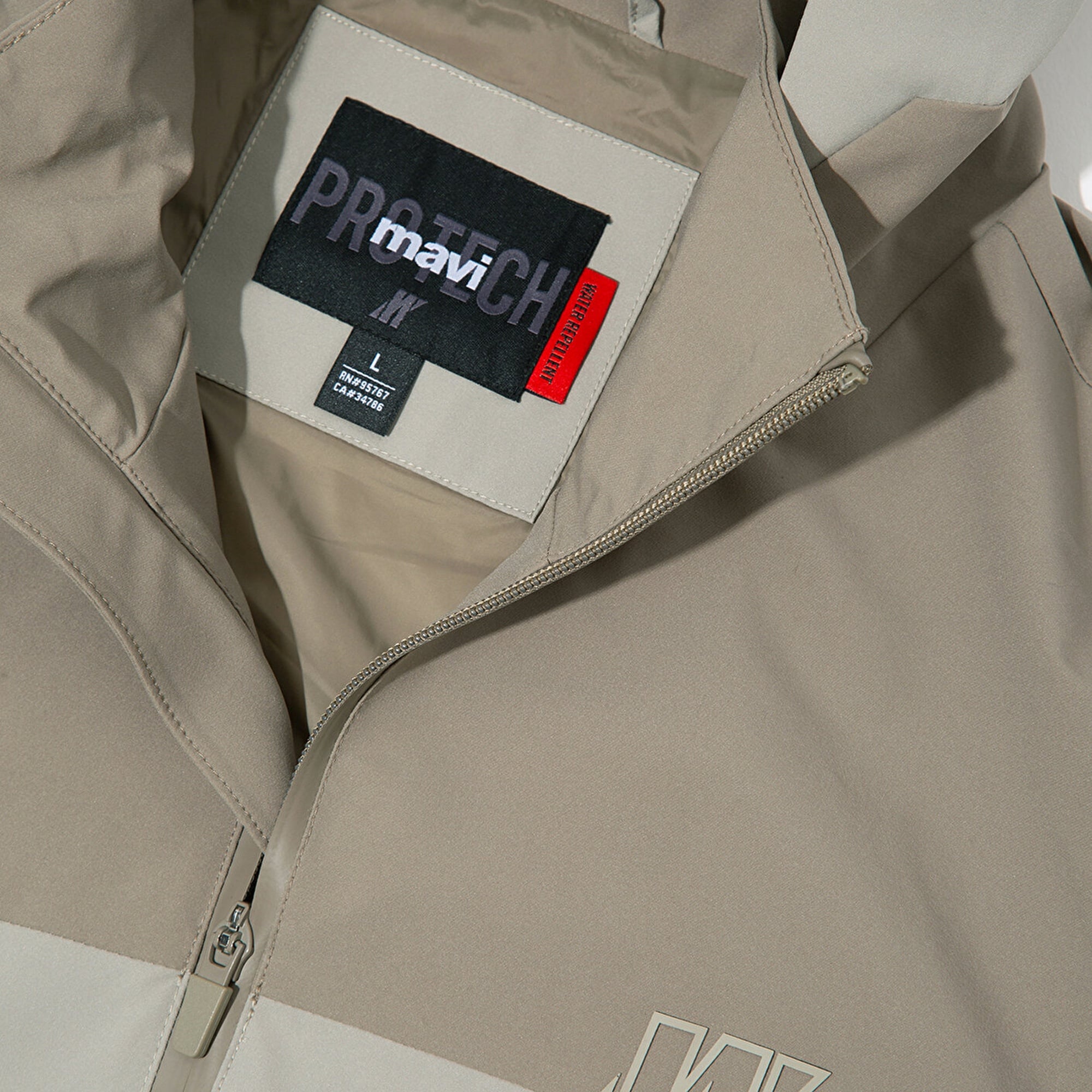 Mavi Su İtici Kapüşonlu Antrasit Ceket Loose Fit / Bol Rahat Kesim 0110792-70154