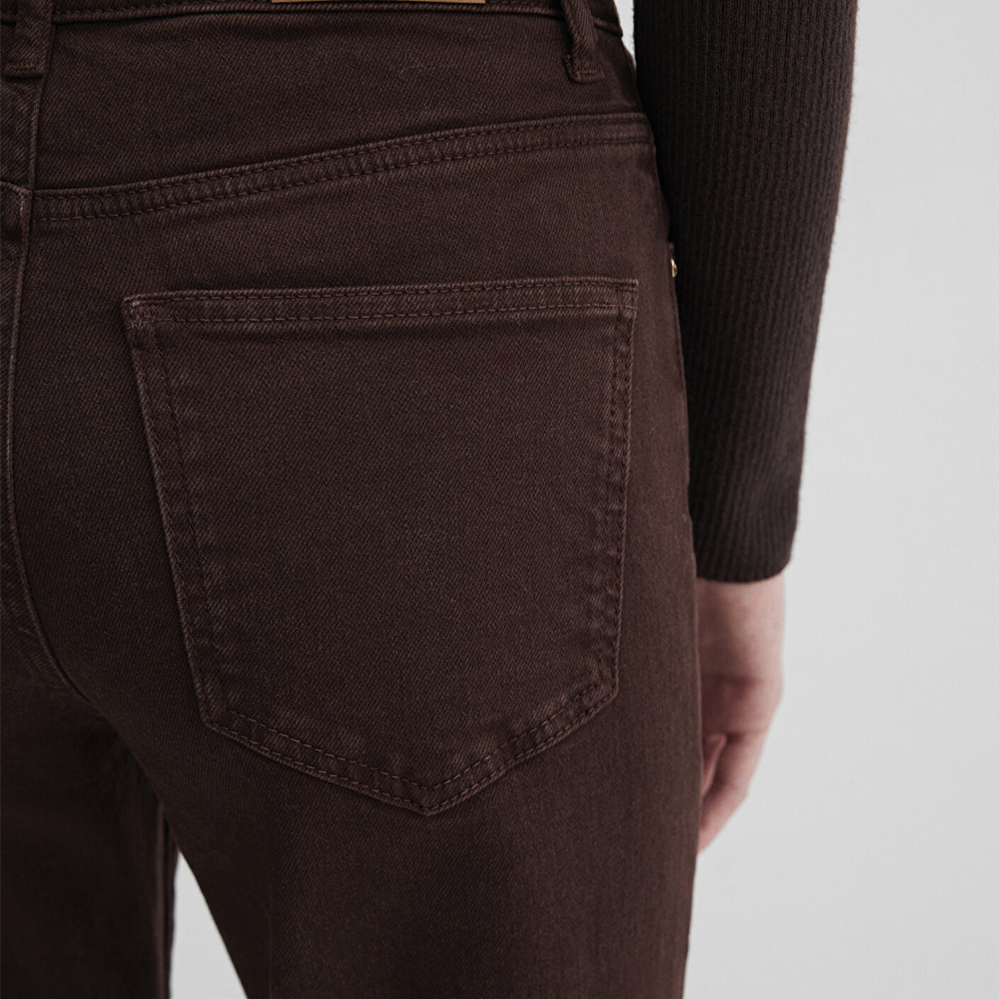 Mavi New York Kahverengi Gabardin Pantolon 101441-91340