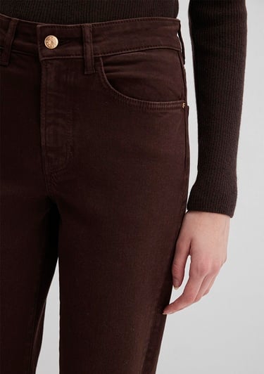  Mavi New York Kahverengi Gabardin Pantolon 101441-91340