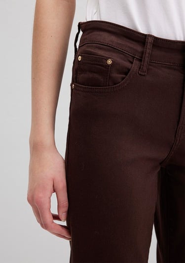  Mavi Molly Kahverengi Gabardin Pantolon 1013691199