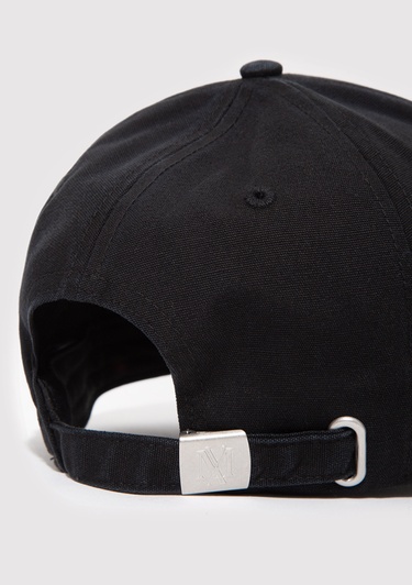  Mavi Nakışlı Siyah Şapka 0911807-900