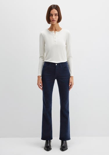  Mavi Molly Lacivert Kadife Pantolon 1013682993