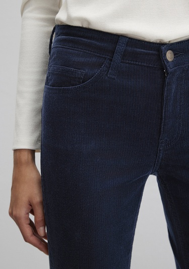  Mavi Molly Lacivert Kadife Pantolon 1013682993