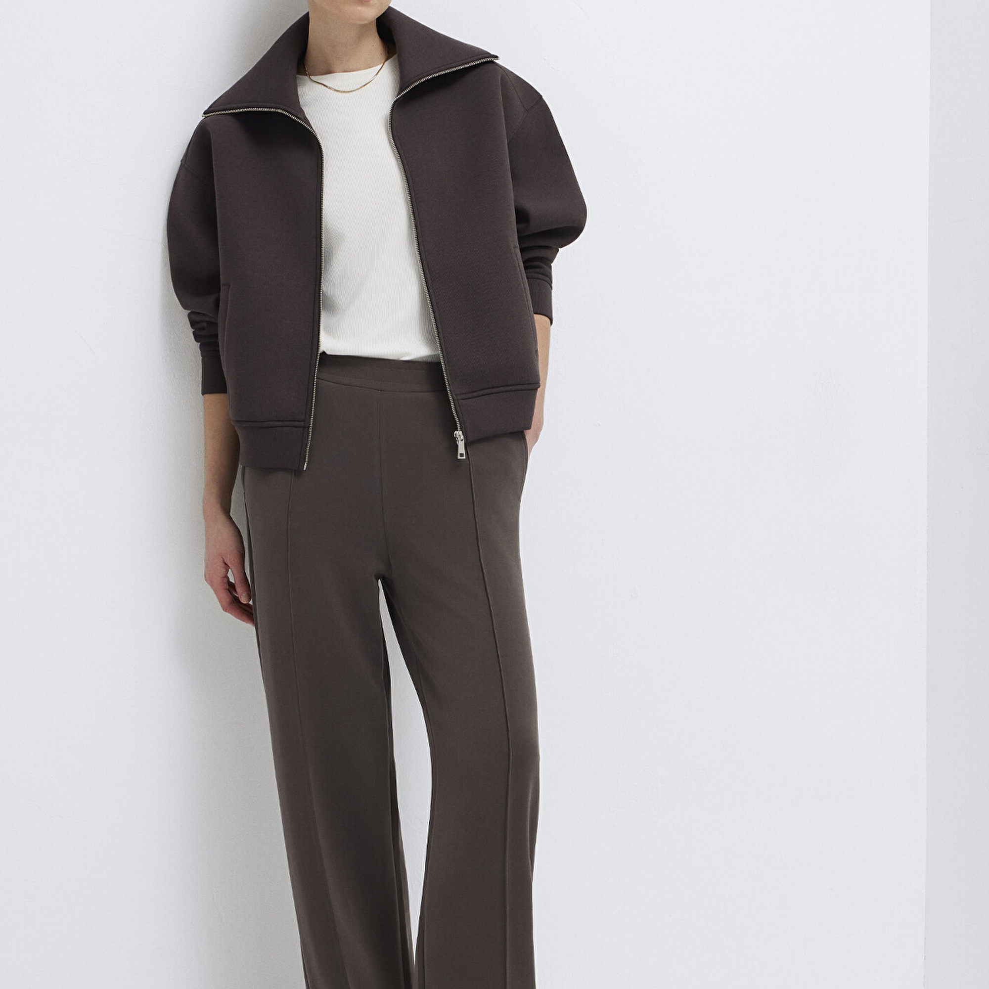 Mavi Kahverengi (TENCEL™) Pantolon 1010634-71603