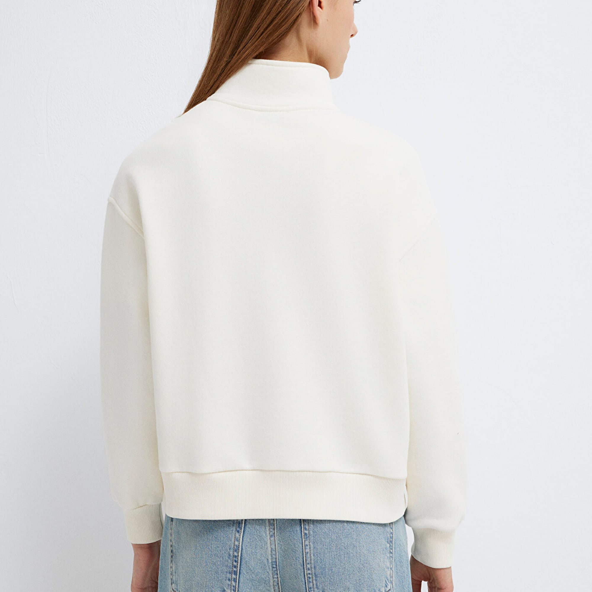 Mavi Sarı Sweatshirt 1S10533-89145