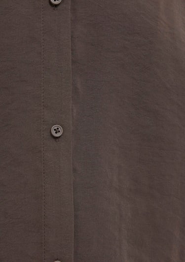  Mavi (TENCEL™) Liyosel Karışımlı Kahverengi Gömlek Regular Fit / Normal Kesim 1211374-70238