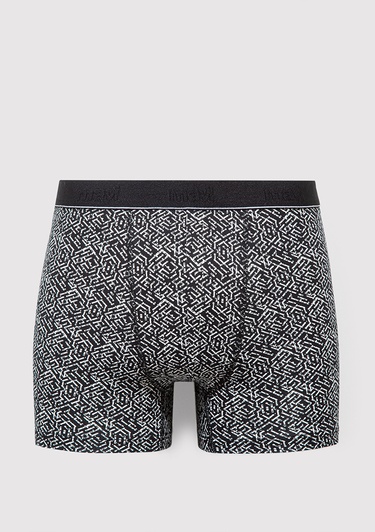  Mavi 5li Siyah Boxer 0912284-900