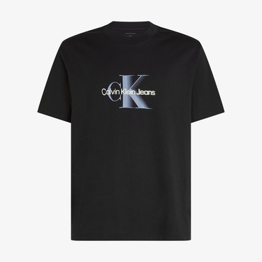  Calvin Klein Monologo Shift Erkek Siyah T-Shirt