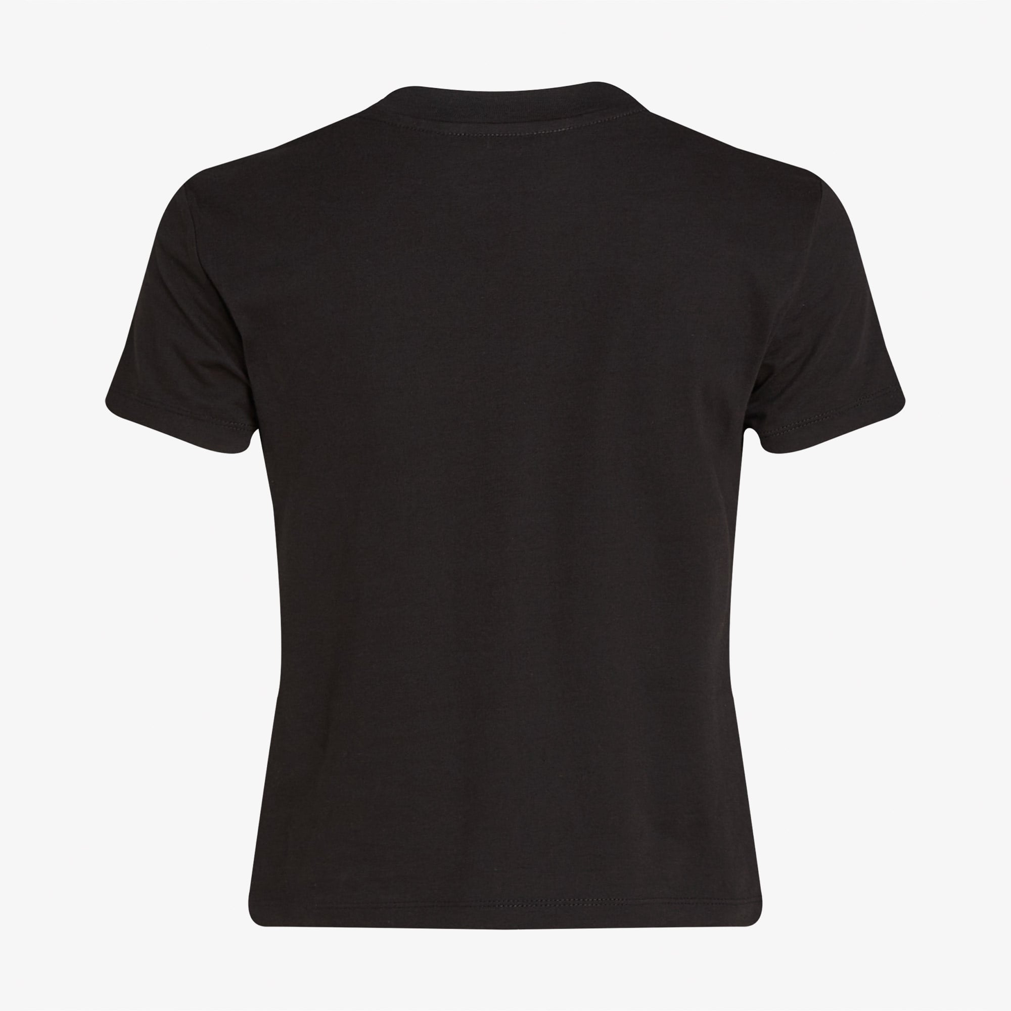 Calvin Klein Front Photo Graphic Baby Kadın Siyah T-Shirt