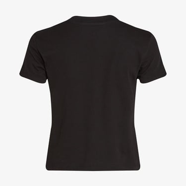  Calvin Klein Front Photo Graphic Baby Kadın Siyah T-Shirt