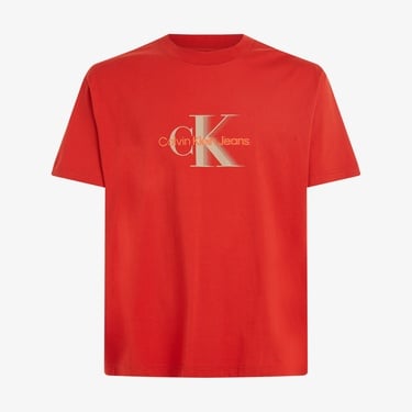  Calvin Klein Monologo Shift Erkek Kırmızı T-Shirt
