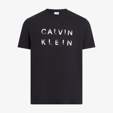  Calvin Klein Logo Erkek Siyah T-Shirt