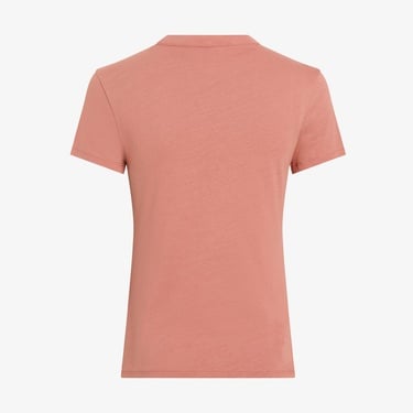  Calvin Klein Graphic Slim Kadın Pembe T-Shirt