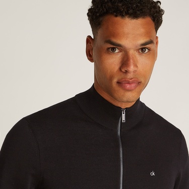  Calvin Klein Erkek Siyah Triko