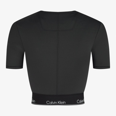  Calvin Klein Kadın Siyah T-Shirt