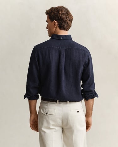  GANT Erkek Mavi Regular Fit Gömlek