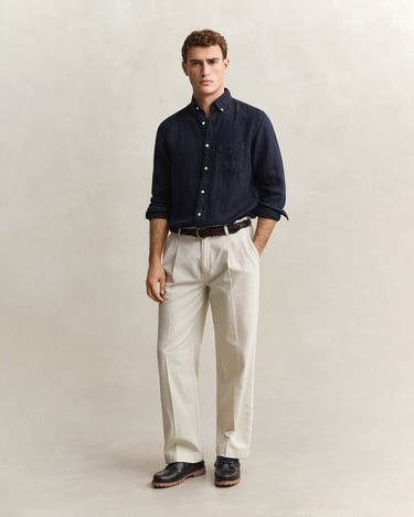  GANT Erkek Mavi Regular Fit Gömlek