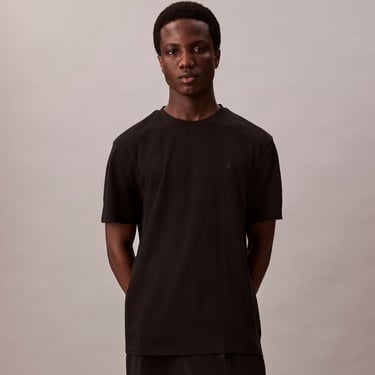  Calvin Klein Supima Chest Erkek Siyah T-Shirt