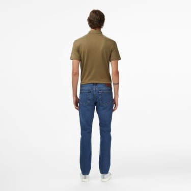  Calvin Klein Slim Hampton Erkek Mavi Jean