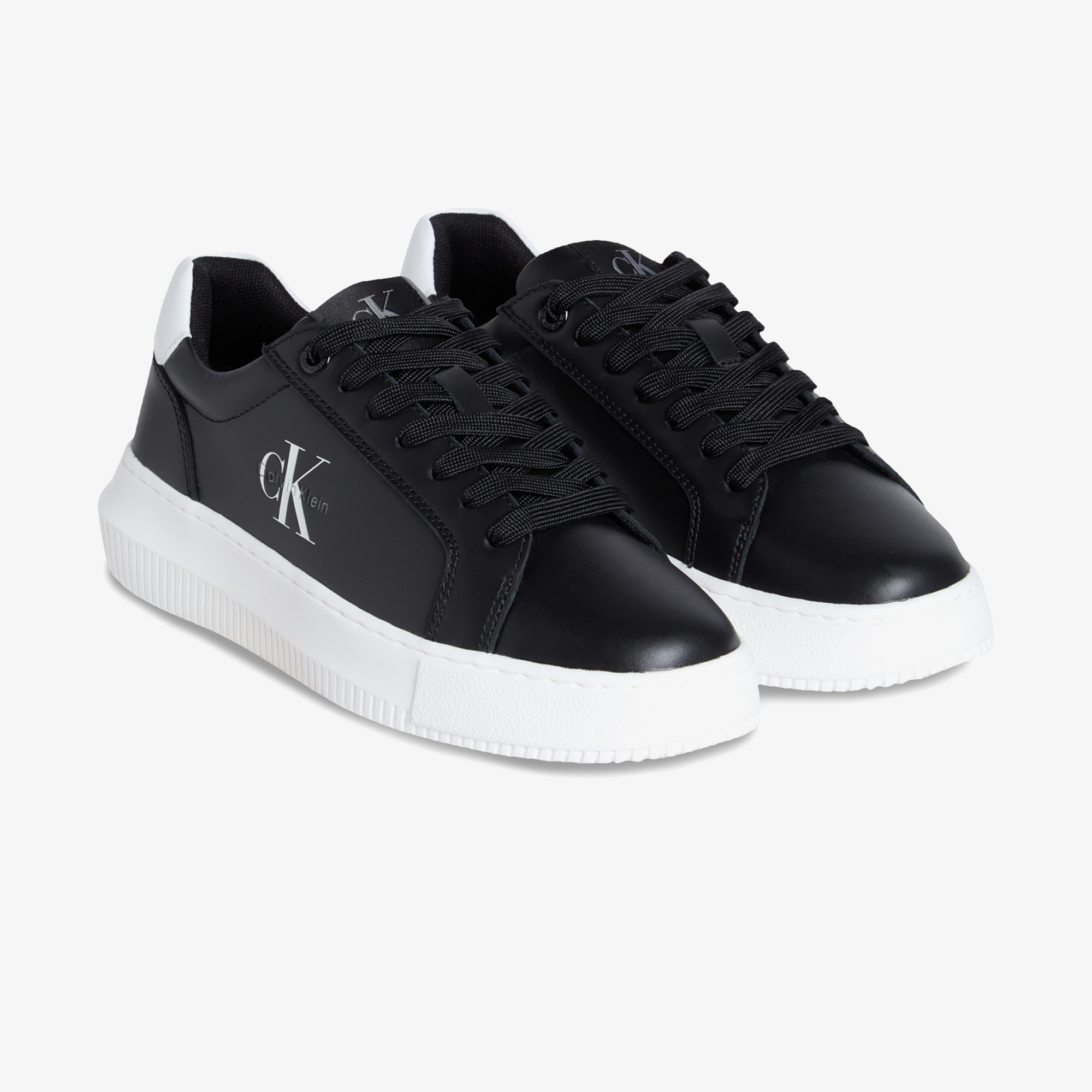 Calvin Klein Chunky Cupsole Mono Kadın Siyah Sneaker