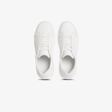  Calvin Klein Chunky Low Top Lace Up Mono Erkek Beyaz Sneaker