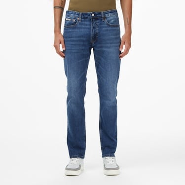  Calvin Klein Slim Hampton Erkek Mavi Jean