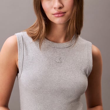  Calvin Klein Contour Kadın Gri Elbise