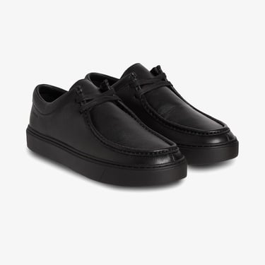  Calvin Klein Hybrid Apron Lace Up Erkek Siyah Klasik Ayakkabı