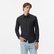 Calvin Klein Solid Slim Erkek Siyah Gömlek