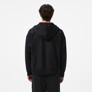  Calvin Klein Premium Terry Monogram Erkek Siyah Sweatshirt