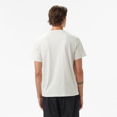  Calvin Klein Box Tape Graphic Erkek Beyaz T-Shirt