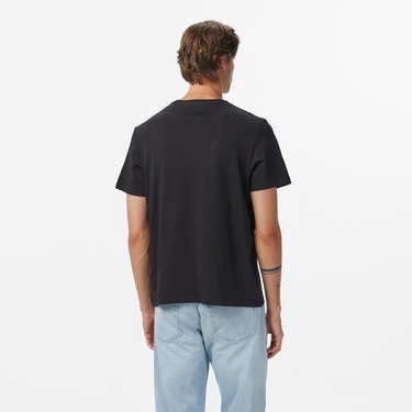  Calvin Klein Deboss Mono Graphic Erkek Siyah T-Shirt