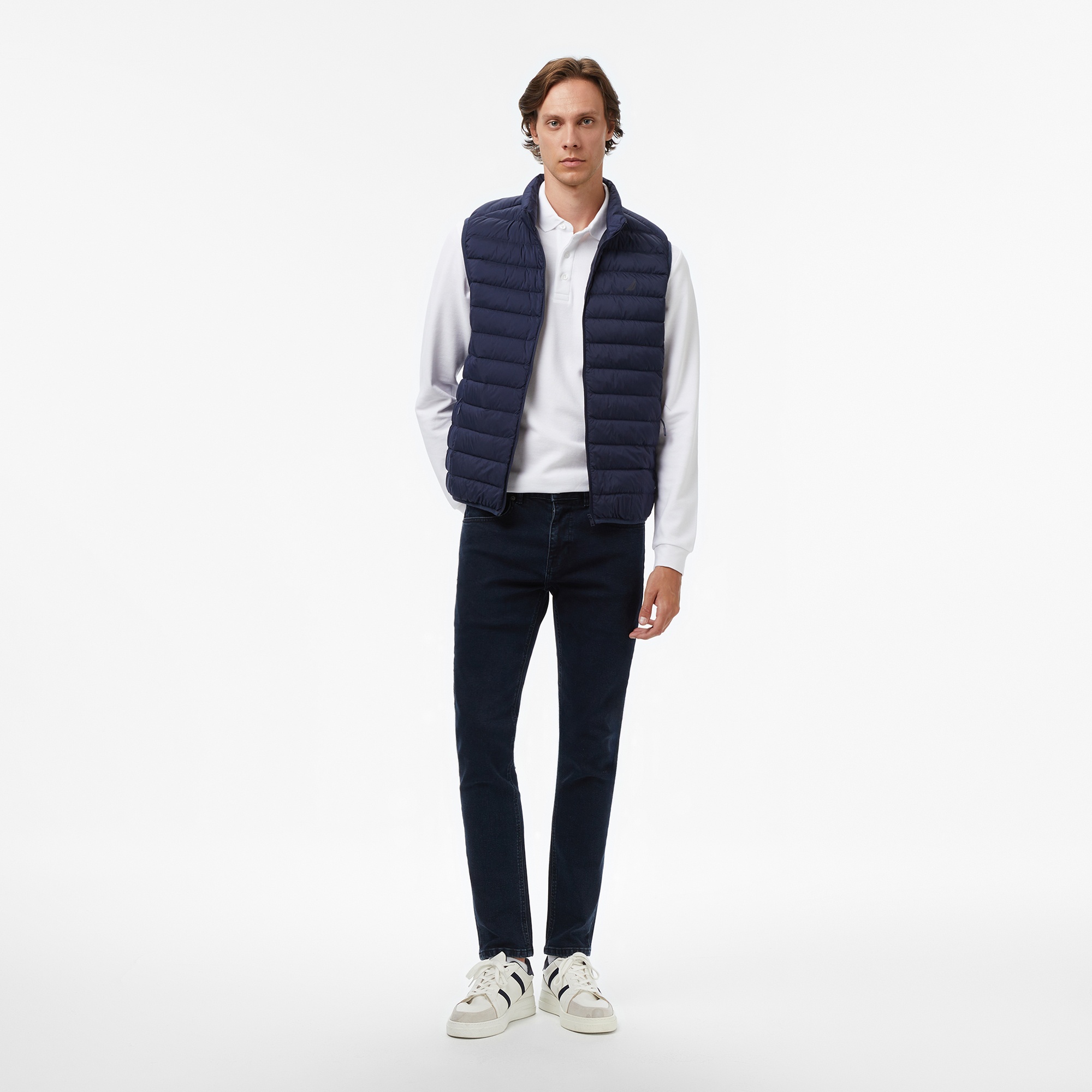 Nautica Erkek Lacivert Su İtici Özellikli Yelek