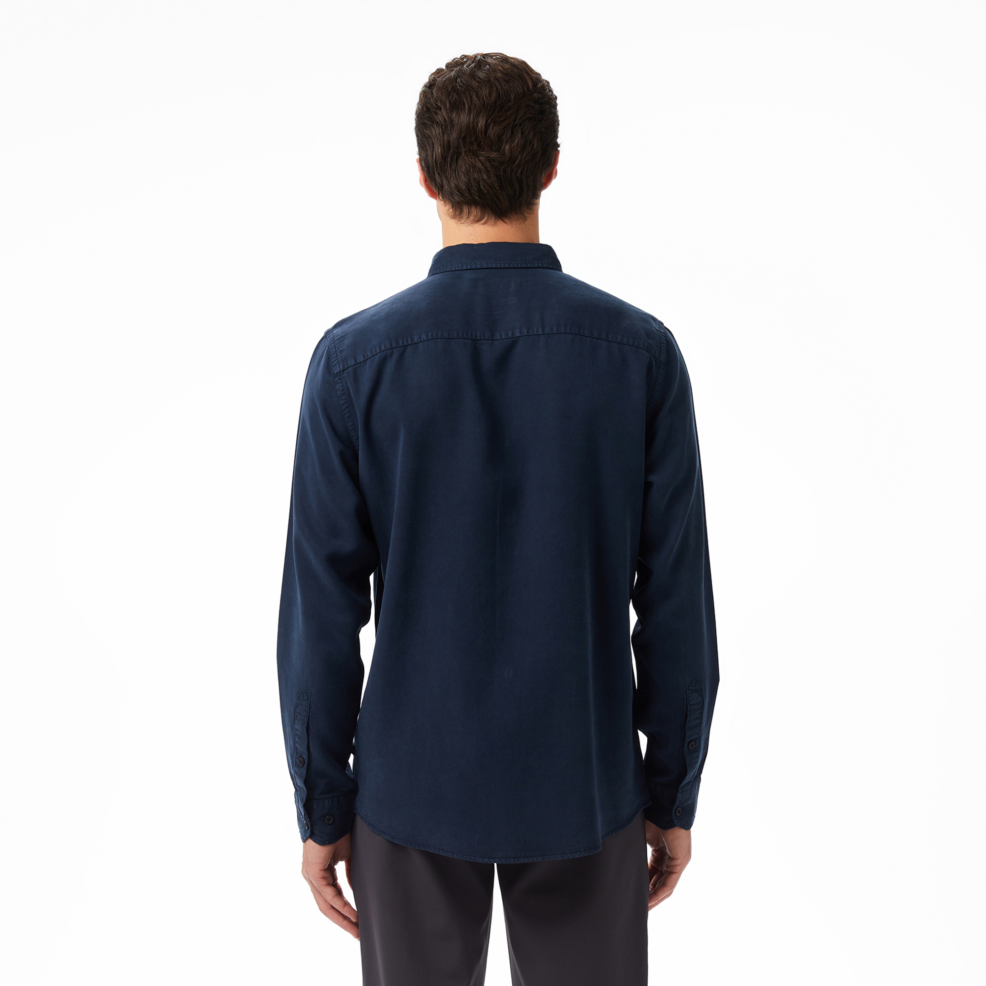  Nautica Erkek Lacivert Classic Fit Gömlek