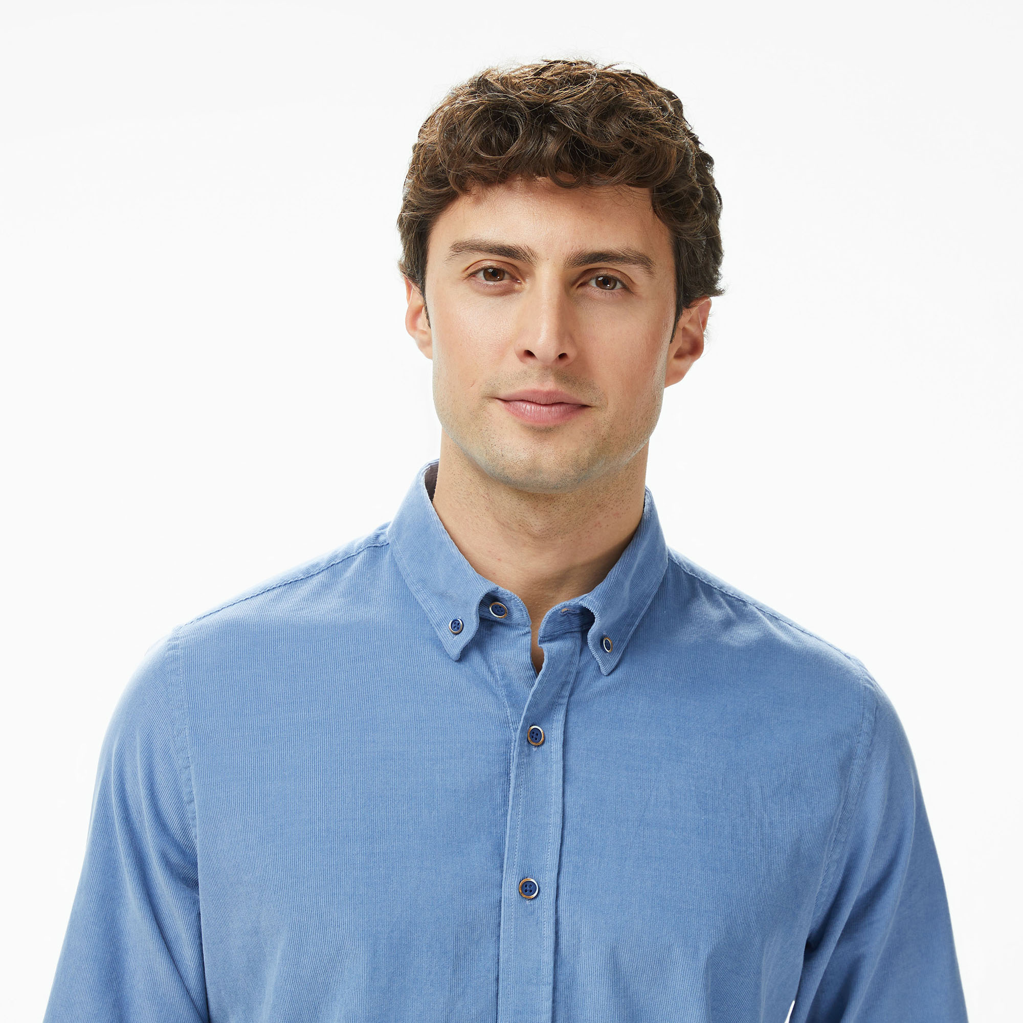  Nautica Erkek Mavi Classic Fit Gömlek