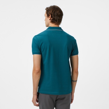  Nautica Erkek Yeşil Classic Fit Polo Yaka T-Shirt