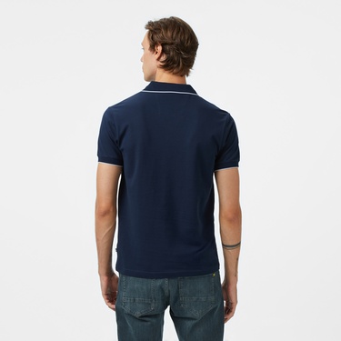  Nautica Erkek Lacivert Classic Fit Polo Yaka T-Shirt