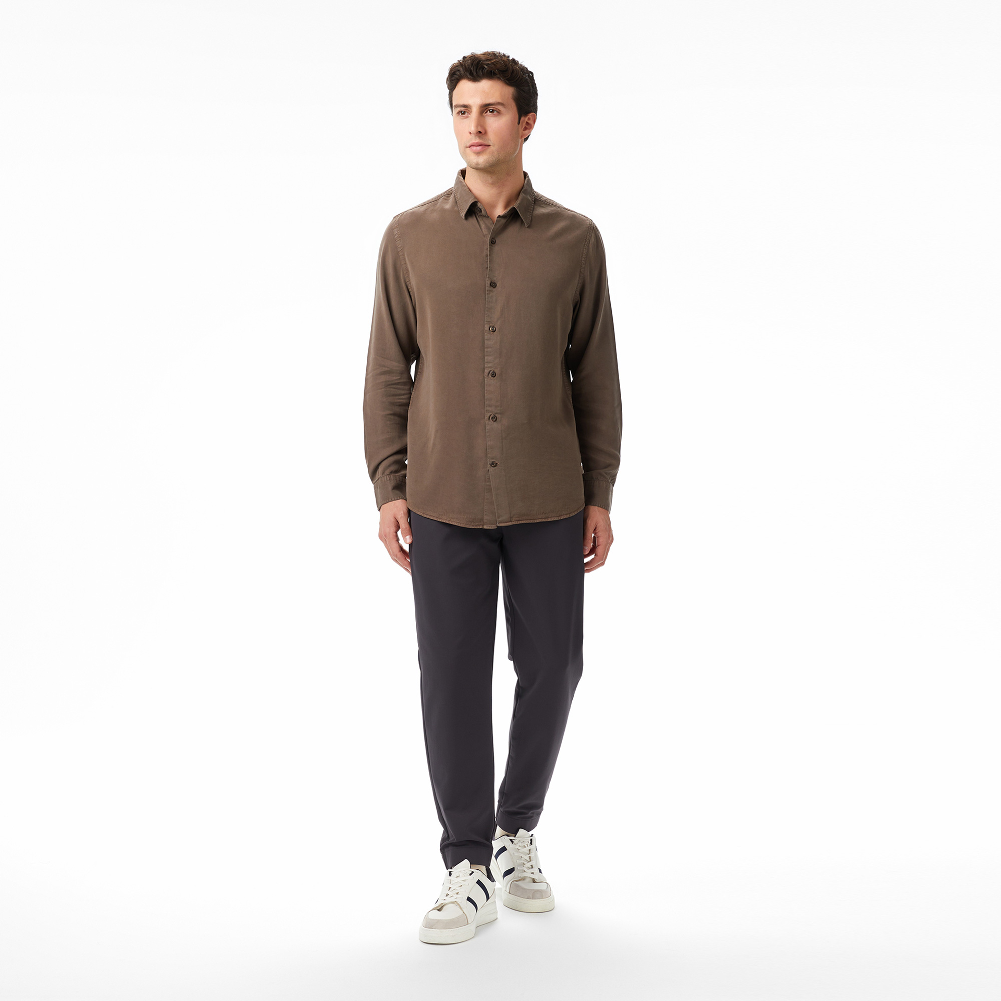  Nautica Erkek Gri Classic Fit Eşofman Altı