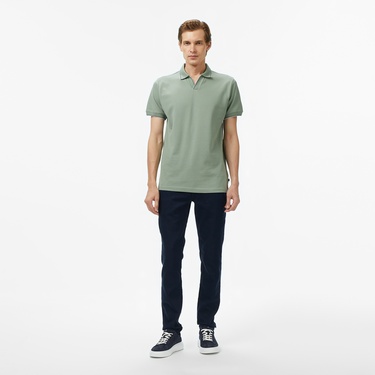 Nautica Erkek Yeşil Classic Fit Polo Yaka T-Shirt