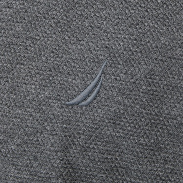  Nautica Erkek Gri Classic Fit Uzun Kollu Polo Yaka T-Shirt