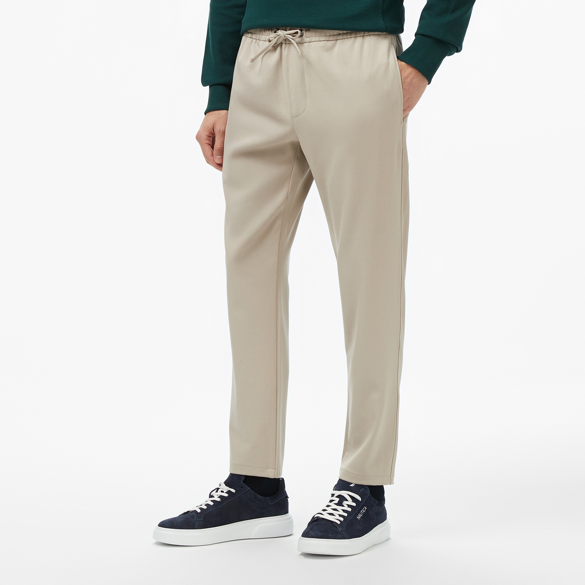 Nautica Erkek Bej Jogger Fit Pantolon