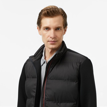  Nautica Erkek Siyah Regular Fit Mont