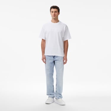  Calvin Klein Fashion Logo Erkek Beyaz T-Shirt