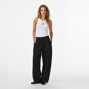  Calvin Klein Solid Tank Kadın Beyaz T-Shirt