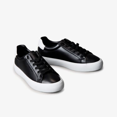  Calvin Klein Lace-Up Kadın Siyah Sneaker