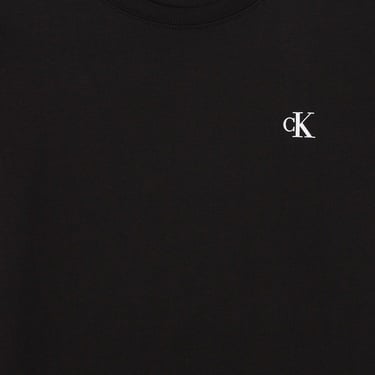  Calvin Klein 2'li Chest Mono  Çocuk Siyah T-Shirt